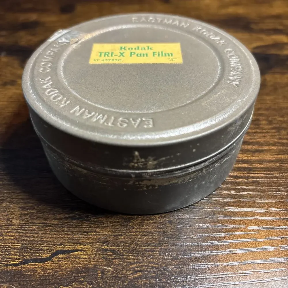 Vintage Eastman Kodak Company 35mm Film Canister/Tin - TRI-X Pan - 4